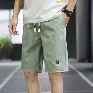 Summer Men's Shorts Sports Five-Point Pants Loose Casual Beach Pants Men Wear - Picture 1 of 28