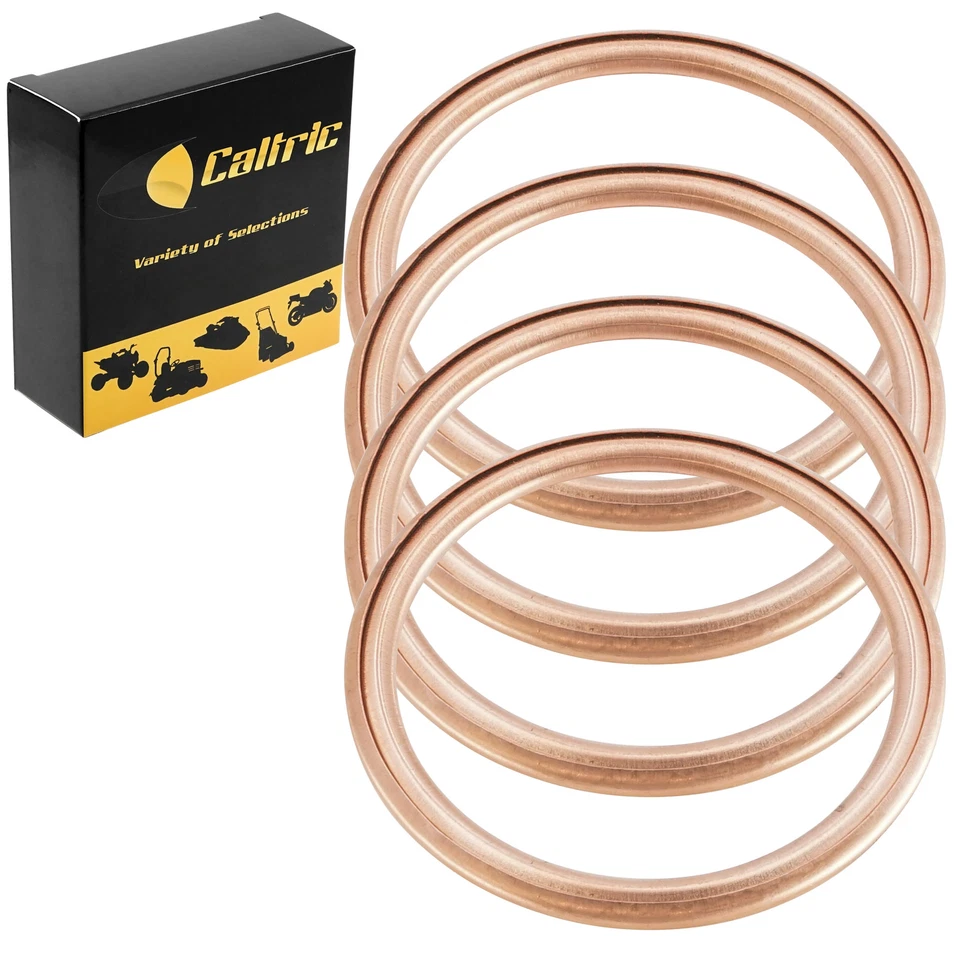 Junta de tubo de escape para Kawasaki ZX-6R Ninja ZX636F ABS 2013 2014 2015 2016-2018 Foto 1 de 4