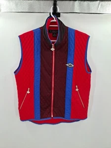 Vintage 90s Hip Hop Skiing Winter Snowboarding Rikors Vest Men Size Large Adult - Picture 1 of 13