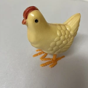 Vintage Plastic Easter Unlimited Spring Legs Chicken Toy 1960’s - Bild 1 von 8
