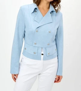 Frank Lyman Waist-Length Knit Jacket Size M - Picture 1 of 5