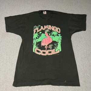Vintage Screen Stars Best Florida Flamingo T Shirt Mens Large 1989 80s Single - Picture 1 of 8