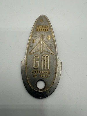 GM General Motors Motorama 1956 Key Chain Fob Chevy Pontiac Cadillac Buick Olds - Image 1 of 4