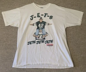Vtg New York Jets T Shirt Fans Football Men’s XL NFL Gildan Modell’s 90s Rare NY - Picture 1 of 10