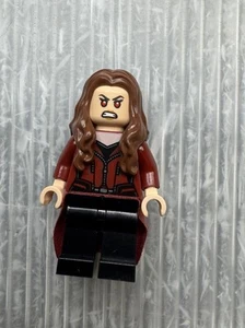 LEGO Marvel Superhéroes MINIFIGURA Bruja Escarlata Wanda Maximoff 76051 tela - Imagen 1 de 10