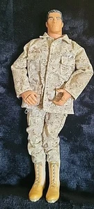 GI Joe Action Figure Soldier US Marines Camouflage Uniform Hasbro Vintage 1996 - Picture 1 of 6