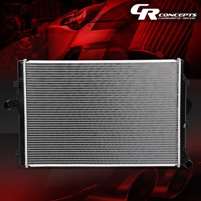 RADIADOR NÚCLEO ALUMINIO ESTILO OE 2822 PARA AUDI A3/TT 2004-2015 VW GOLF/GTI/JETTA Foto 1 de 4