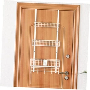 Over The Door Basket Organizer 3 Tier Hanging Kitchen Storage Rack Heavy Duty - Picture 1 of 7
