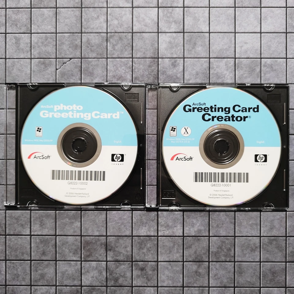 Arc Soft Photo & Greeting Card Creator - Mac & Windows - [2-Discs] - DISCS ONLY - Image 1 of 1