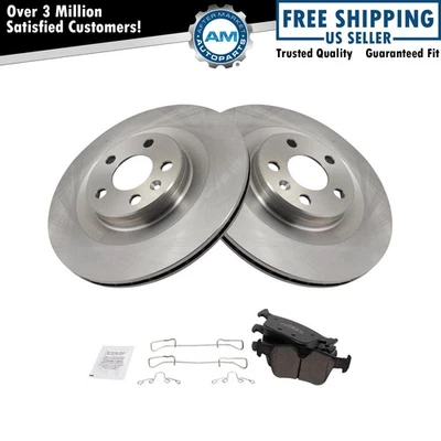 Kit de pastillas y rotores de freno de disco de cerámica Posi traseros para Volvo nuevos Foto 1 de 4