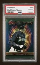 1994 Topps Finest - Ken Griffey Jr. #232 Superstar Sampler PSA 8 HOF - 33 Graded