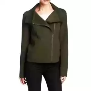 Vince Wolle Motorradjacke Olive XS EUC - Bild 1 von 5