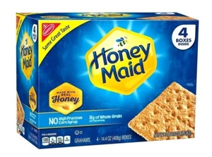 Nabisco Honey Maid Graham Crackers 4-14.4 oz - Picture 1 of 5