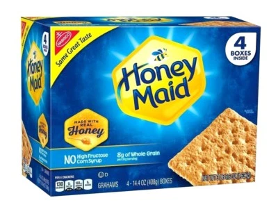 Galletas Nabisco Honey Maid Graham 4-14,4 oz Foto 1 de 4