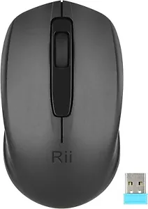 Rii Wireless Mouse for Laptop,USB Wireless Mice Optical Mini Mouse 2.4G 1000 DPI - Picture 1 of 8