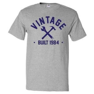 41st Birthday Gift T shirt 41 Years Old Present 1984 Tools Tee - Picture 1 of 1
