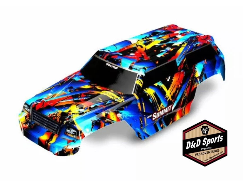 Traxxas 7217 - Cuerpo precortado Summit 1/16, pintado nuevo Foto 1 de 1