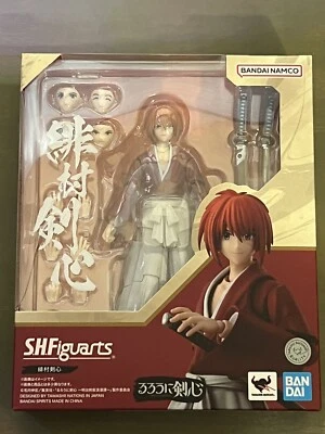 РАСПРОДАЖА Rurouni Kenshin: Meiji Меченосец Романтическая История S.H.Figuarts Kenshin Himura - Изображение 1 из 3
