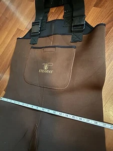 Sterns Neoprene Chest Waders Medium Fishing River Simms Orvis Wader - Picture 1 of 10