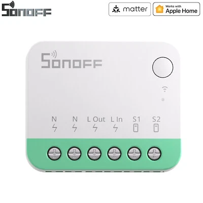 SONOFF MINIR4M Extreme WiFi Smart Licht Schalter Matter enabled APP Steuerung