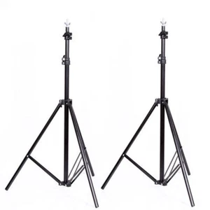 10Ft Photography Studio Background Kit Backdrop Light Stand Kit Express free - Picture 1 of 6