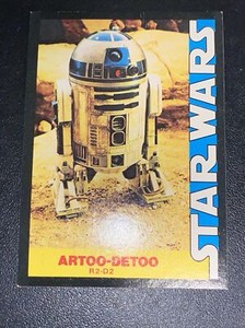 1977 Star Wars Wonder Bread Artoo-Detoo R2-D2  #8 Trading Card
