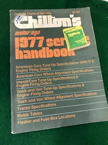 Chiltons Motor Age 1977 Service Handbook, Automobile Mechanics Guide - Picture 1 of 2