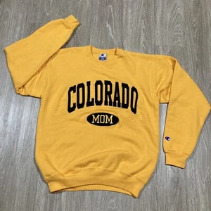 Colorado Sweater S 90s 00s Y2k Mom Mother University Buffaloes Champion Crewneck - Picture 1 of 9