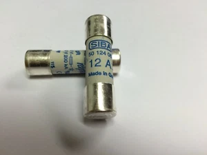 SIBA 50 124 06 12A Fuse 690V Very Fast Acting 5012406  14x51mm gR JPSF308 x1 - Picture 1 of 3
