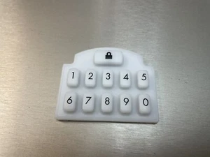 Rubber Keypad for Kwikset Aura Bluetooth Smart Lock, 99420-001/ -002/ -003 , New - Picture 1 of 3