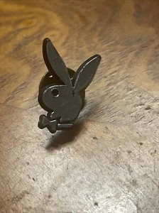 Playboy Bunny Logo plastic Lapel Pin. Vintage - Picture 1 of 6