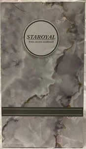 Staroyal Sonic Electric Toothbrush 2-Pack w/ 16 Brush Heads – Rechargeable - Picture 1 of 6