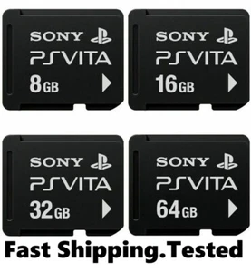 Sony PS Vita Memory Card Official Used Japan 4GB 8GB 16GB 32GB 64GB - Picture 1 of 1