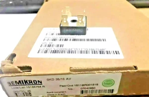 2PCS LOT SEMIKRON SKD35/16 Power bridge module - NEW - Picture 1 of 1