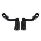 1-1/4" 1.25" Long Angled Highway Engine Guard Foot Pegs Fit For Harley-Davidson