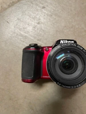 (PARTS REPAIR) Nikon COOLPIX L840 16 MP Digital Compact Camera - Red - Image 1 of 4