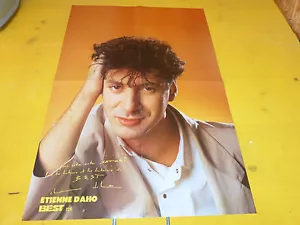 THE CURE - Poster !!! Au verso : ETIENNE DAHO !!! - Imagen 1 de 2