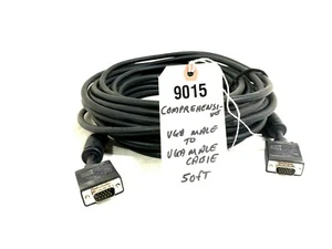 COMPREHENSIVE 50 FT VGA MALE TO VGA MALE VGA CABLE #9015 (ONE) - Picture 1 of 4