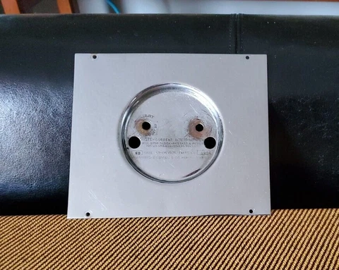 Rare 1930's Manning Bowman Art Deco clock Back only (for bakelite trim model) Cover