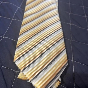 Alexander Julian Colours Men’s Tie Striped Designer 58 X 3.75” Necktie - Picture 1 of 5