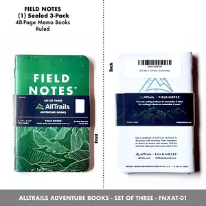 Field Notes AllTrails - Ruled Adventure Books (New - SEALED) All Trails - Picture 1 of 3