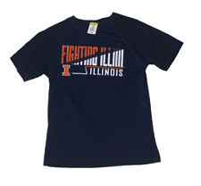 Illinois Fighting Illini College NCAA Pro-Edge Polyester T-Shirt YOU PICK SIZE