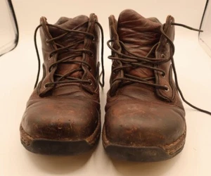 Red Wing Safety Toe Boots Size 9 - Picture 1 of 9