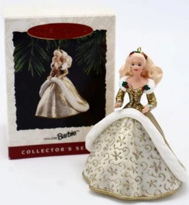 Hallmark Keepsake Holiday Barbie 1994 (2do en serie) adorno de Navidad - Imagen 1 de 6