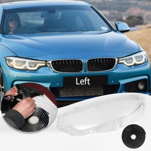 For BMW F33 F32 F80 F82 F83 2017-2020 Left Headlight Lens Shell Cover w/ Sealant - Picture 1 of 11