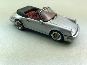 1:43 Minichamps Heritage Porsche 911 Cabrio 964 Silber mit BBS Rädern Umbau - Bild 1 von 8