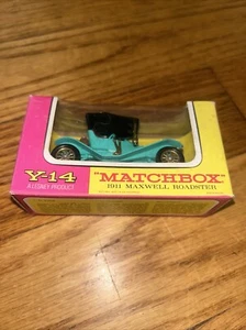 VINTAGE Matchbox Models of Yesteryear 1911 Maxwell Roadster Y-14 Mint In Box - Picture 1 of 10