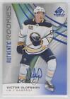 2019-20 SP Game Used Authentic Rookies Blue Victor Olofsson #160 Rookie Auto RC