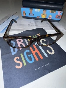 New NIB Warby Parker Mullins Eyeglasses Blue Light Filter Lenses Anti-Scratch - Picture 1 of 9