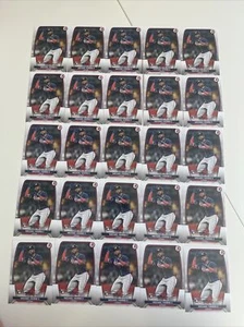 25 Card Lot 2023 Bowman Rookie RC 76 Michael Harris II Braves - Picture 1 of 1